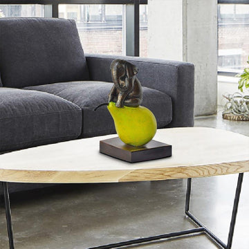 The Elephant Was Just Pearfect (Bronze Sculpture, Small)