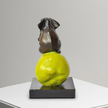 The Elephant Was Just Pearfect (Bronze Sculpture, Small)