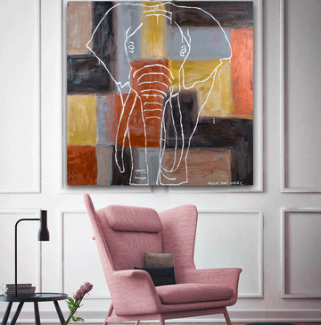 Above the biggest of them all (Original Painting)