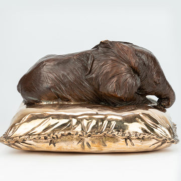 Sleeping Beauty Elephant (Bronze Sculpture)