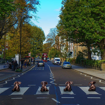 The Orphan in London (Resin Sculpture)