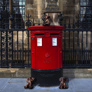 The Orphan in London (Resin Sculpture)