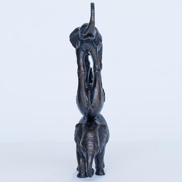 They Stayed Together Forever and Ever (Bronze Sculpture)