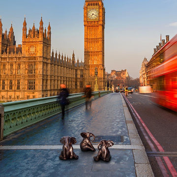 The Orphan in London (Resin Sculpture)
