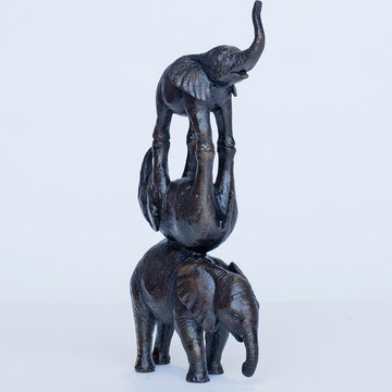 They Stayed Together Forever and Ever (Bronze Sculpture)