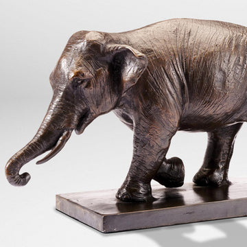 Love the Indian Elephant, the Grevy's Zebra, and the Asiatic Black Bear (Bronze Sculpture)