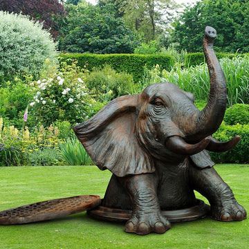 Come Out, Come Out Elephant, Wherever You Are (Bronze Sculpture, Large)