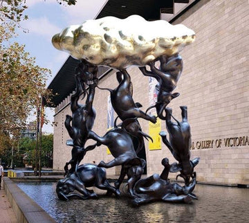 If This Were Real (Bronze Sculpture)
