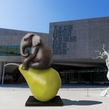 He was born into a better world (Bronze Sculpture)