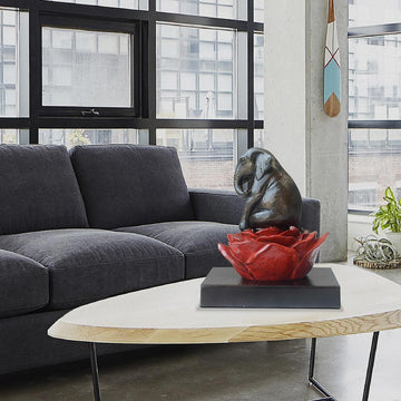 The Elephant Was in Bloom (Bronze Sculpture, Small)