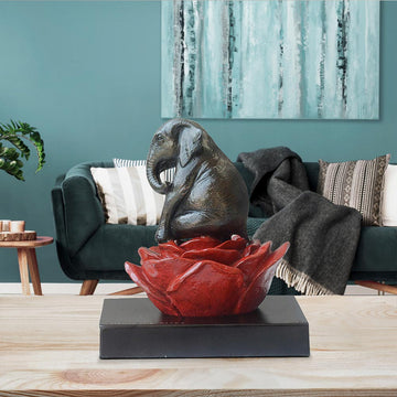 The Elephant Was in Bloom (Bronze Sculpture, Small)