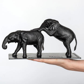 Emoli and Tagwa (Bronze Sculpture)