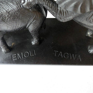 Emoli and Tagwa (Bronze Sculpture)