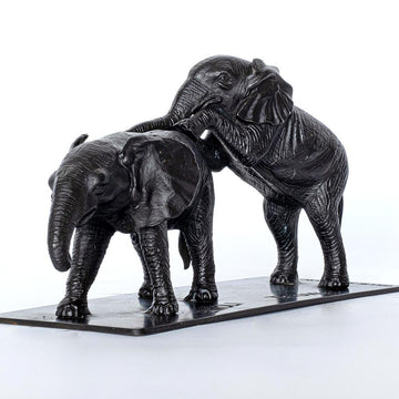 Emoli and Tagwa (Bronze Sculpture)