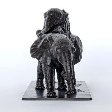 Emoli and Tagwa (Bronze Sculpture)