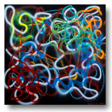 Brainwaves -  Excited (Original Painting)