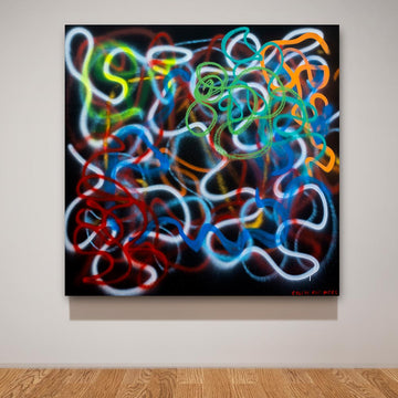 Brainwaves -  Excited (Original Painting)