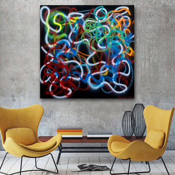 Brainwaves -  Excited (Original Painting)