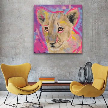 Through her eyes she saw compassion (Original Painting)