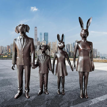 Family Is Everything (Bronze Sculpture)
