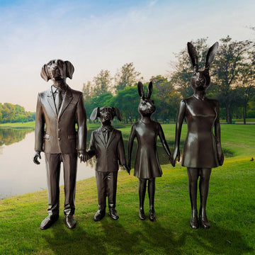 Family Is Everything (Bronze Sculpture)