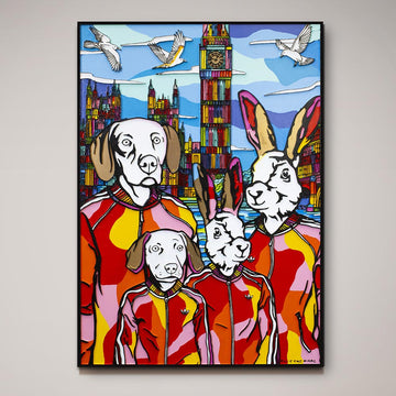 The Family Was Always Together (Original Painting)