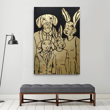 Family Is Always First (Original Painting)