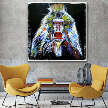 He Saw the World Filled with Colour (Original Painting)