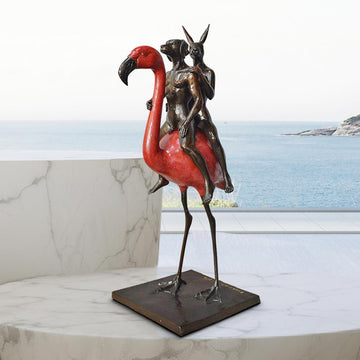 They Liked Doing Things Differently, and This Was Something Else (Bronze Sculpture)