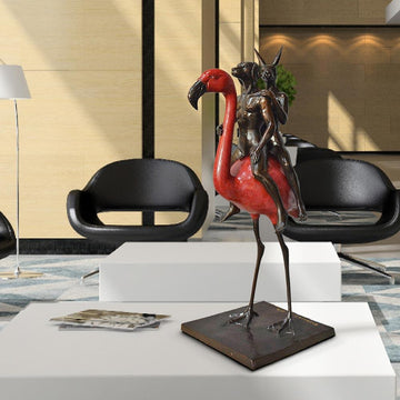 They Liked Doing Things Differently, and This Was Something Else (Bronze Sculpture)