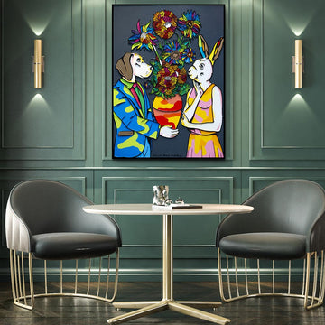 It was time for flower power (Original Painting)