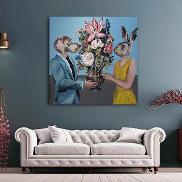 Flowers are life and life are flowers (Original Painting)