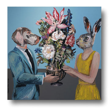 Flowers are life and life are flowers (Original Painting)