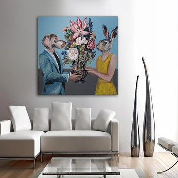 Flowers are life and life are flowers (Original Painting)