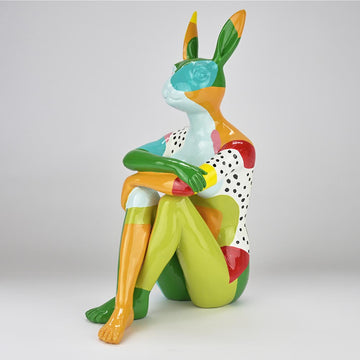 Splash Pop City Bunny (Resin Sculpture)