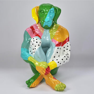Splash Pop Lost Dog (Fibreglass Sculpture)