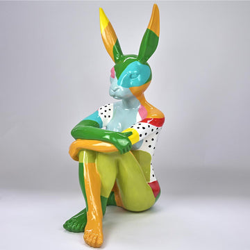 Splash Pop Lost Rabbit (Fibreglass Sculpture)