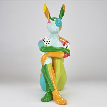 Splash Pop City Bunny (Resin Sculpture)
