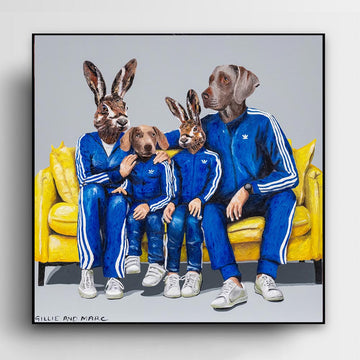 Together forever as a family (Original Painting)