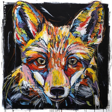 The red fox could out fox everyone  (Original Painting)