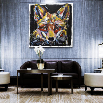 The red fox could out fox everyone  (Original Painting)