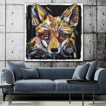 The red fox could out fox everyone  (Original Painting)