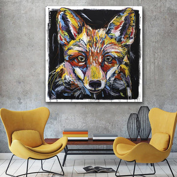 The red fox could out fox everyone  (Original Painting)