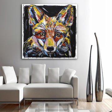 The red fox could out fox everyone  (Original Painting)