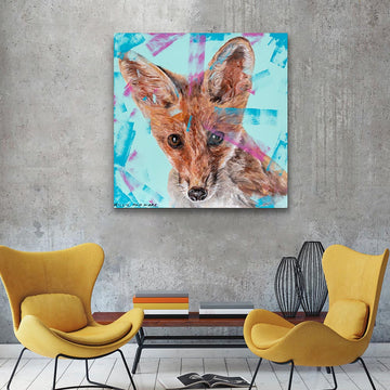 Wild about red fox (Original Painting)