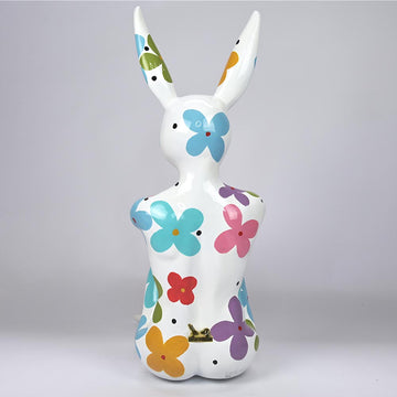 Splash Pop Lost Rabbit (Fibreglass Sculpture)