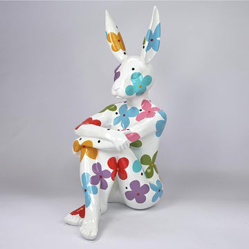 Splash Pop Lost Rabbit (Fibreglass Sculpture)