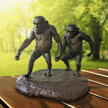 Chimp Friendship Forever (Small Bronze)