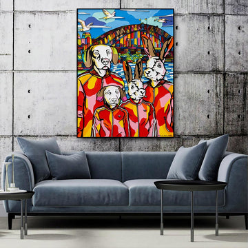 Sydney Is a City of Fun (Original Painting)