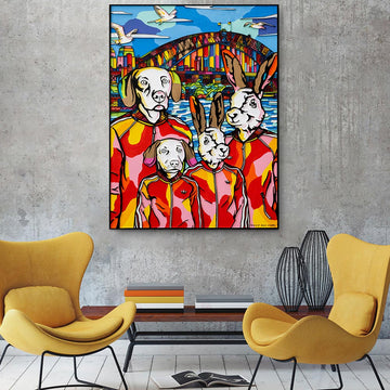 Sydney Is a City of Fun (Original Painting)